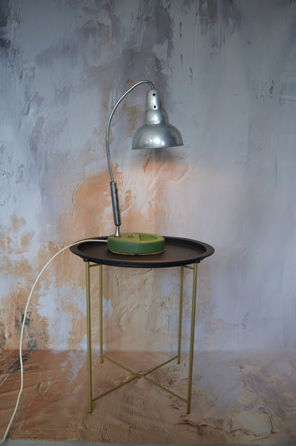 Green base 'Multilight' desk Lamp