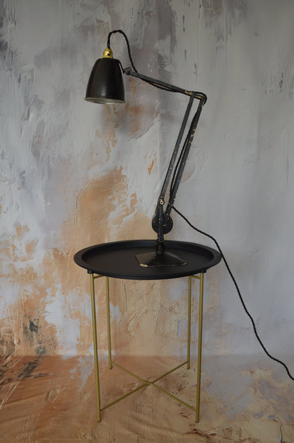 1940s Black Hadrill & Horstmann Desk Lamp