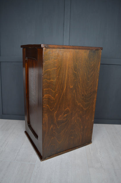 Late 19th Century Tambour front cabinet