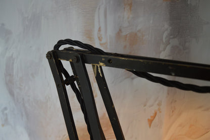 1940s Black Hadrill & Horstmann Desk Lamp