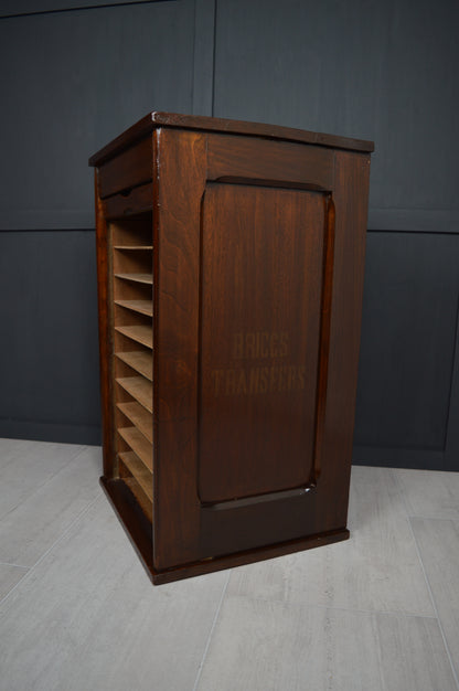 Late 19th Century Tambour front cabinet