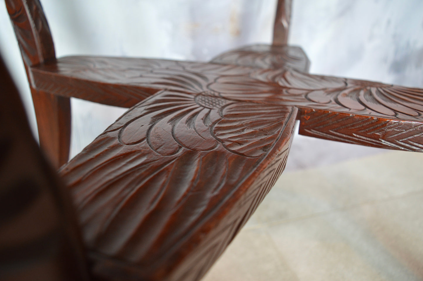 Liberty & Co, Japanese carved arts & crafts table (circa 1905)