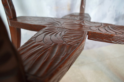Liberty & Co, Japanese carved arts & crafts table (circa 1905)