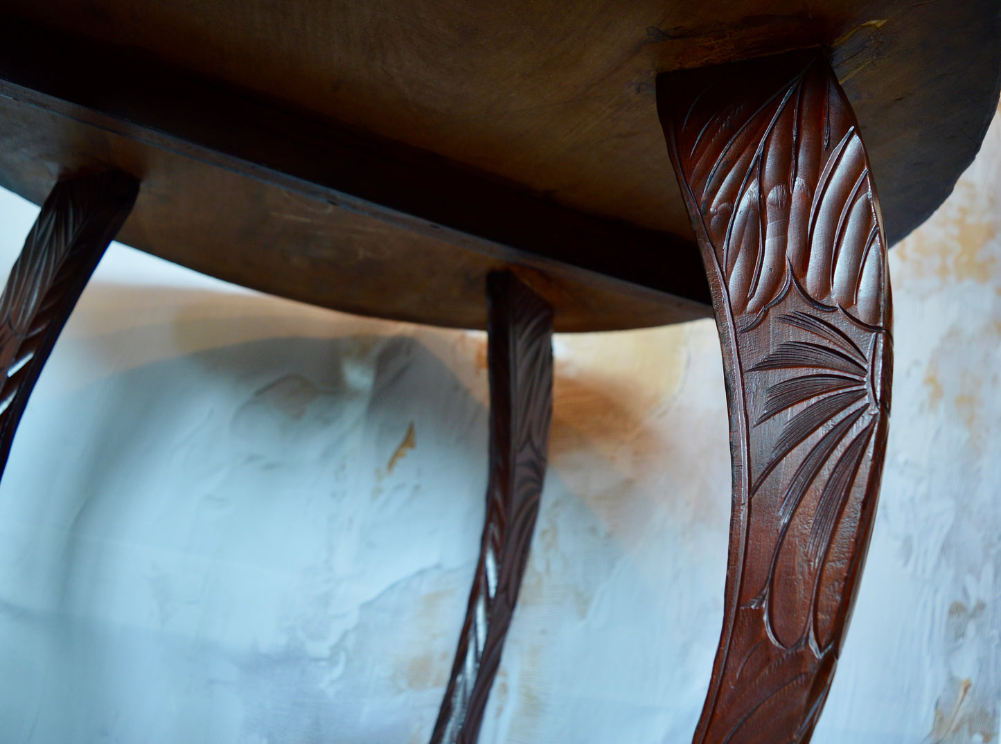 Liberty & Co, Japanese carved arts & crafts table (circa 1905)