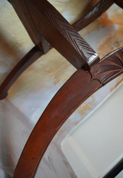 Liberty & Co, Japanese carved arts & crafts table (circa 1905)