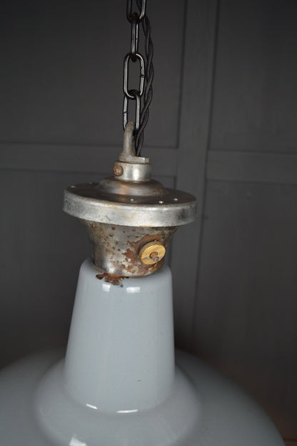 Large grey benjamin pendant light