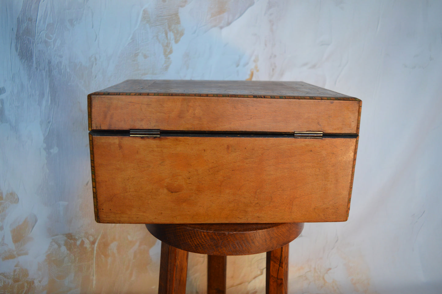 19th century Tunbridge ware box