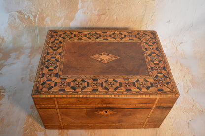 19th century Tunbridge ware box