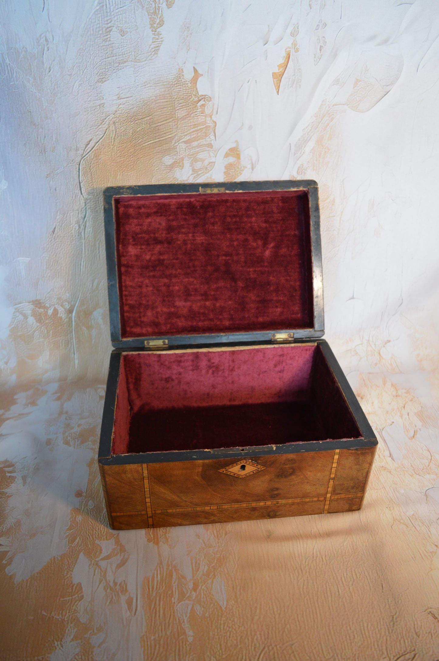 19th century Tunbridge ware box