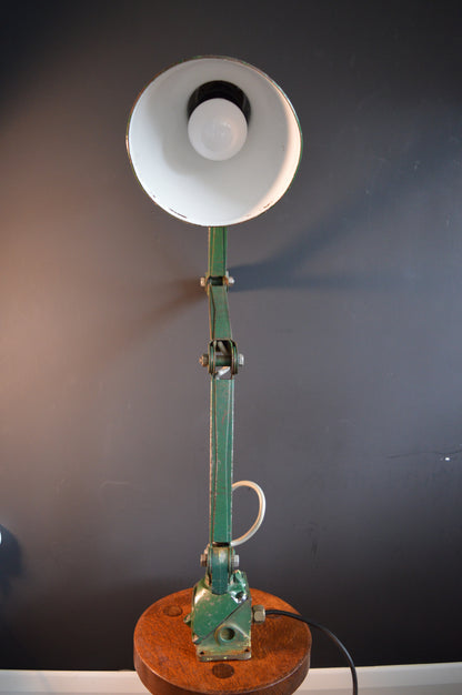 1940s EDL 3-arm machinist/work lamp