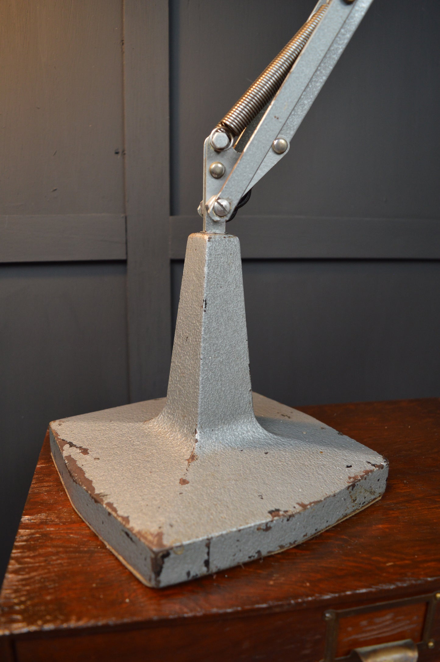 Rare 1930s Herbert Terry model 1208 anglepoise lamp
