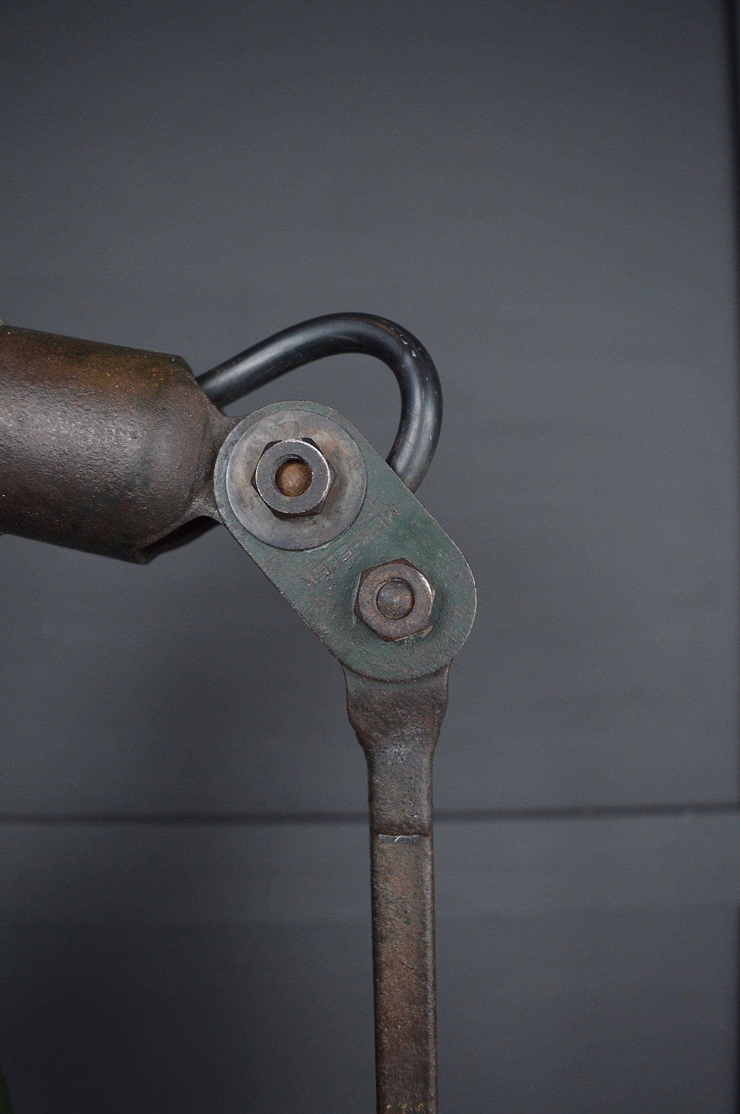1930s Mek Elek industrial machinists lamp