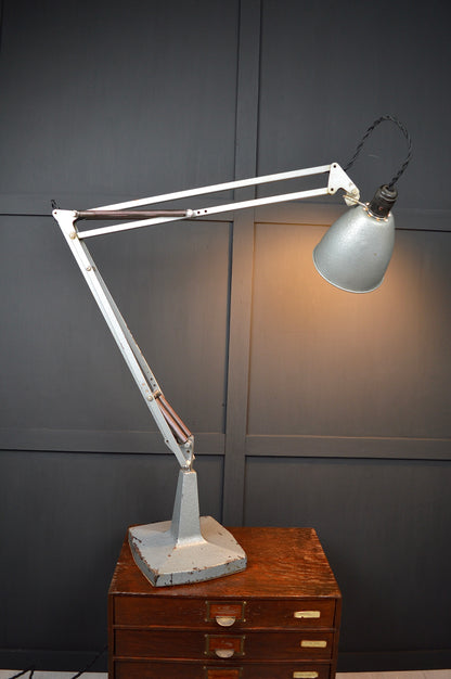 Rare 1930s Herbert Terry model 1208 anglepoise lamp
