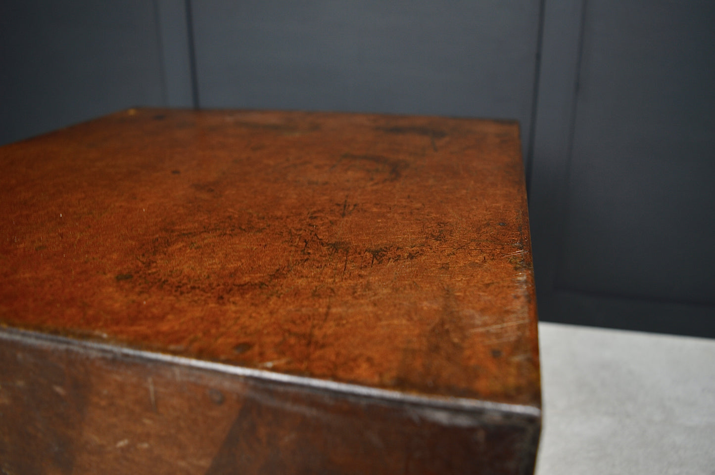 Early 20th century 4 drawer index cabinet