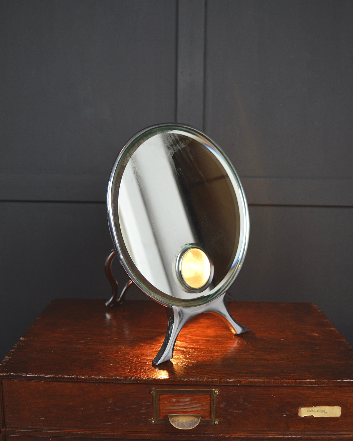 Art deco shaving mirror