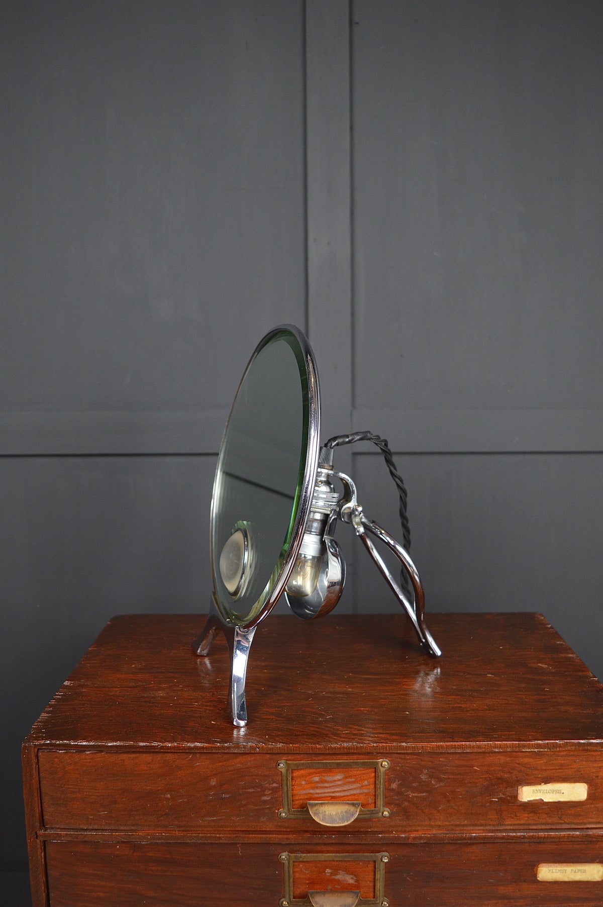 Art deco shaving mirror