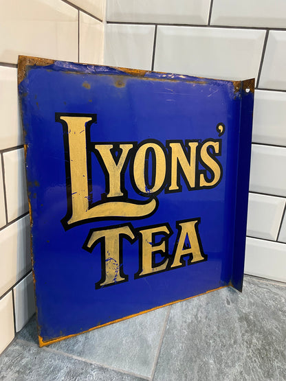 Lyons Tea Enamel Sign