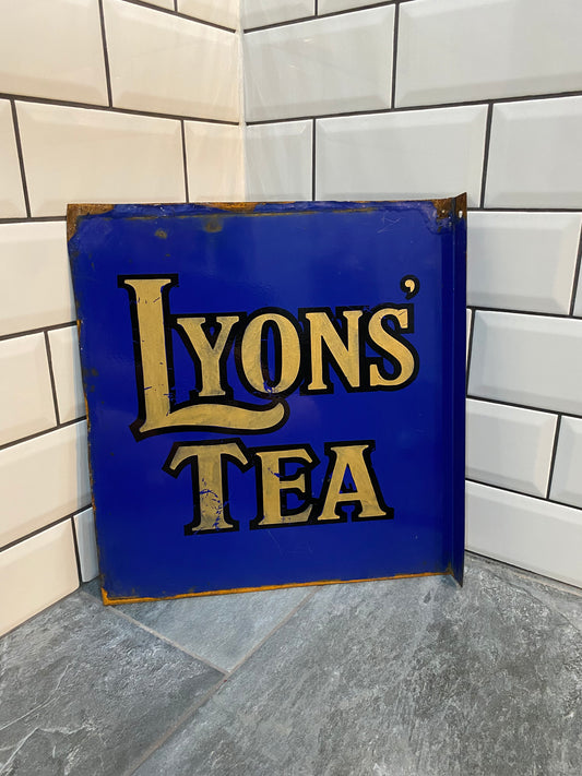 Lyons Tea Enamel Sign