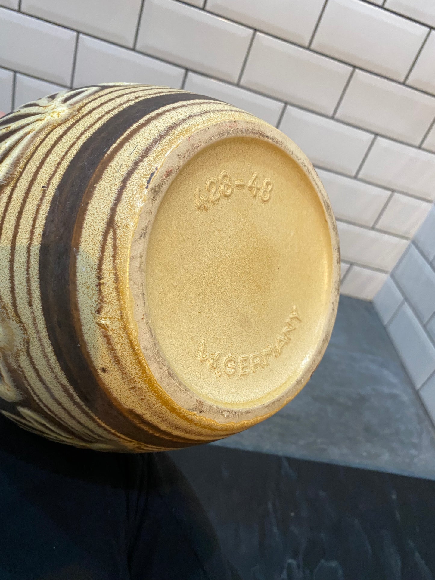 West German Floor Vase