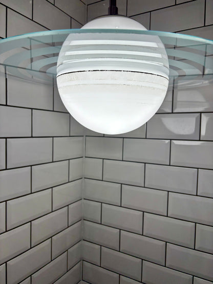 Art deco Saturn model ceiling lamp, 1930's