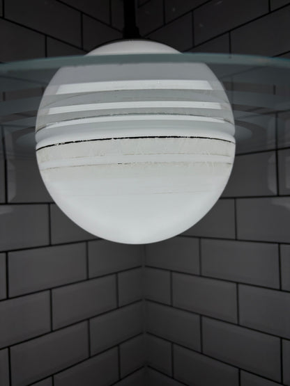 Art deco Saturn model ceiling lamp, 1930's