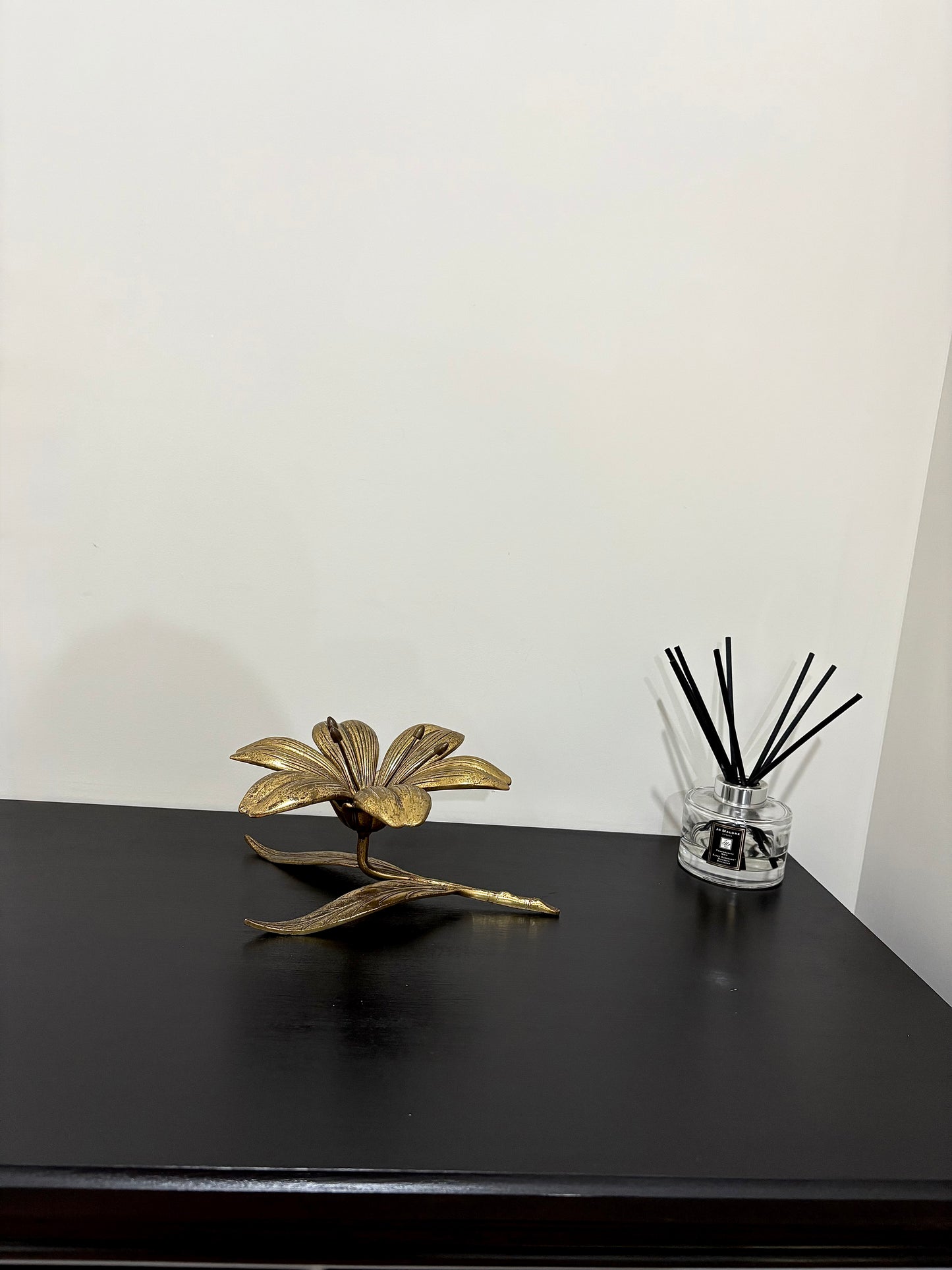 Brass Lily Ash Tray
